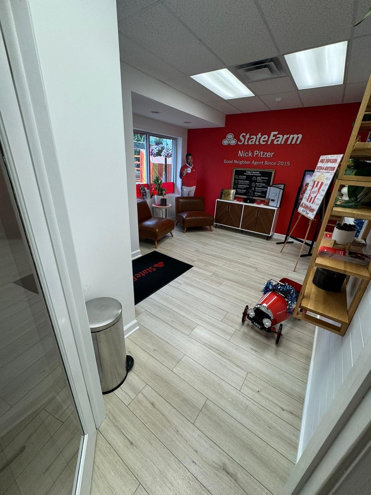 Cleaning of the offices in general
